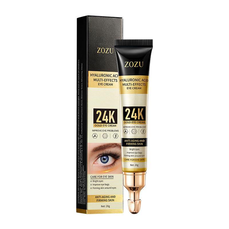 Contorno de Ojos Multiefecto Hialurónico 24K (20gr) – Hidratación, Reafirmación